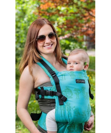 Handmade Wrap Conversion baby carrier Transylvania Forest